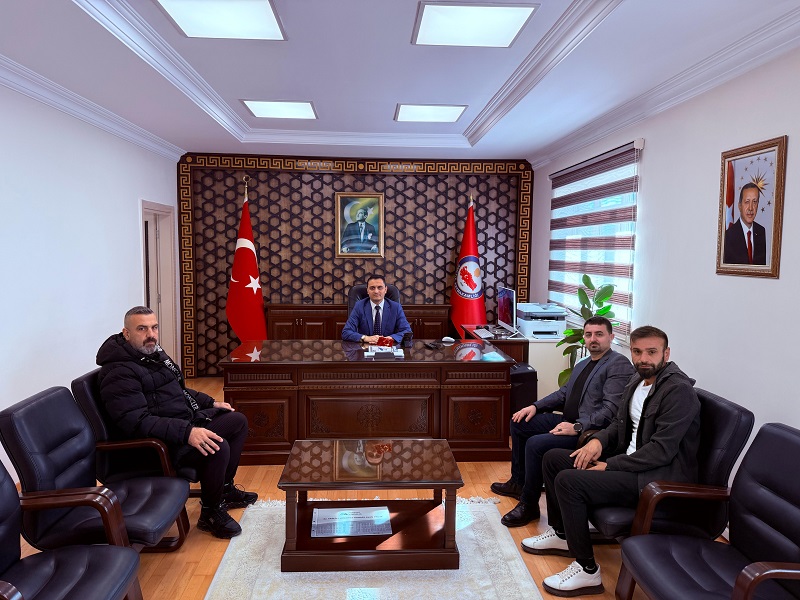 Akburak Spor Kulübü Sayın Kaymakamımızı Makamında Ziyaret Etti. 